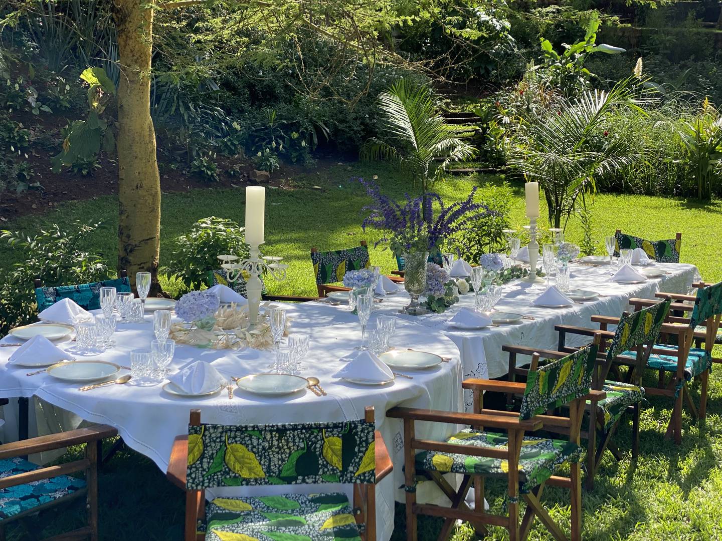 Garden beds at Maarifa (Shamba)